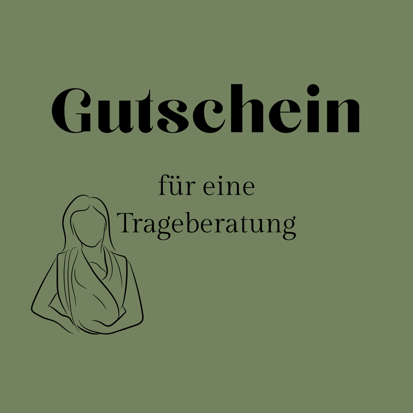 Gutschein 90 min Trageberatung