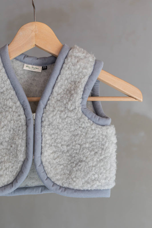 Wollene Baby-Bodywarmer Nilo