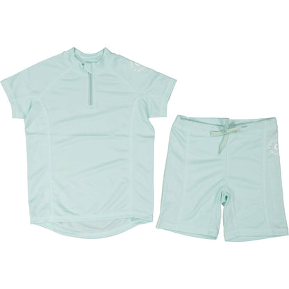 UV-Set mit Kurzarmshirt und Shorts