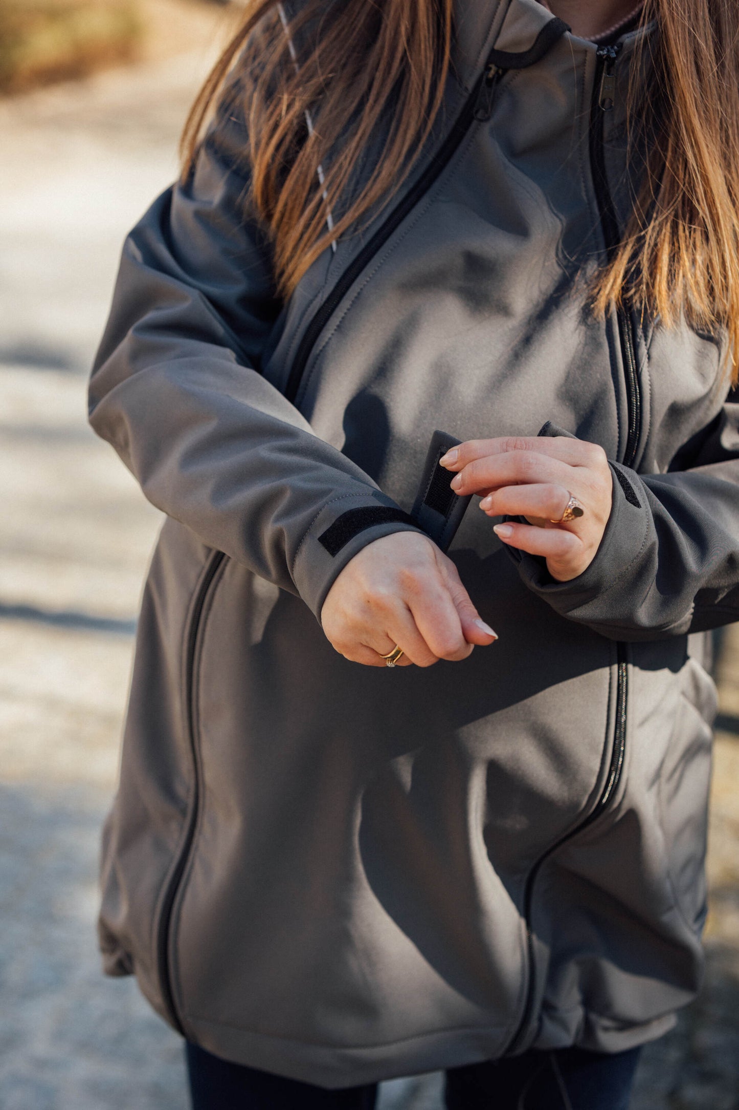 Tragejacke Softshell 4in1