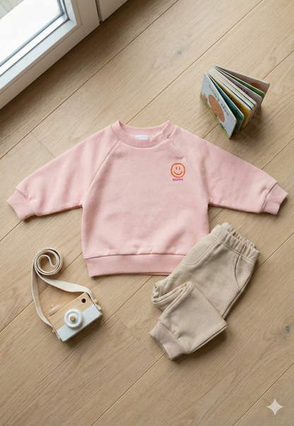 Sweatshirt "Happy Smiley"