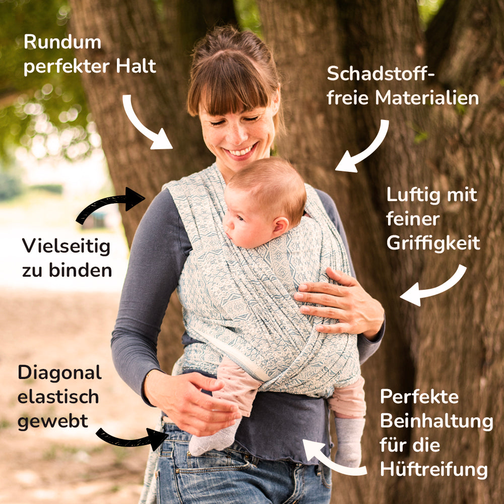 Gewebtes Tragetuch Zephyr