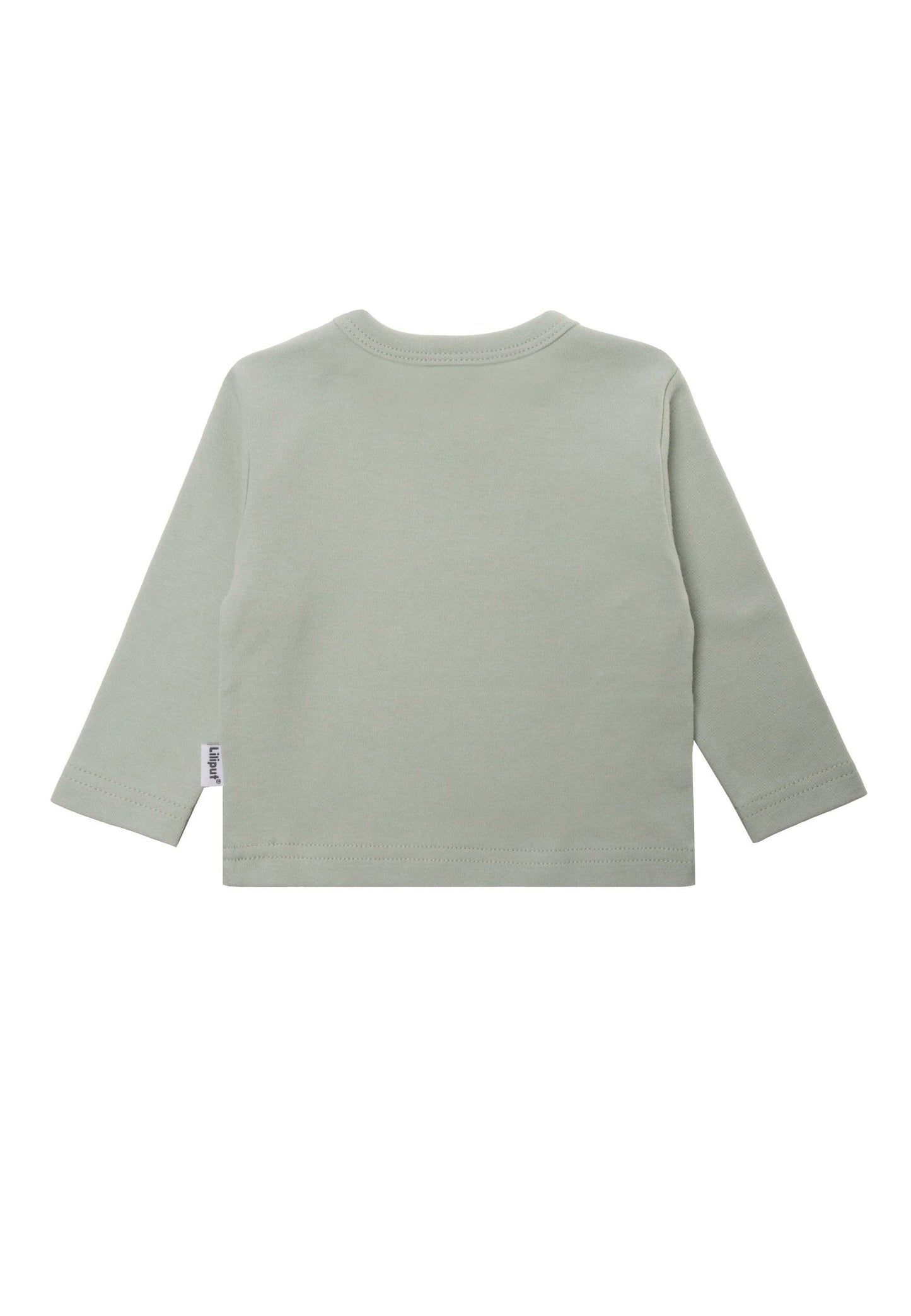 Langarmshirt in schilf mit "cutest Pumpkin" Print