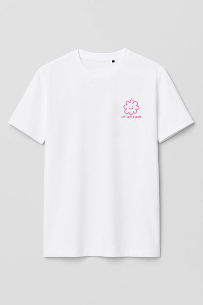 Erwachsenen T-Shirt Let love Bloom