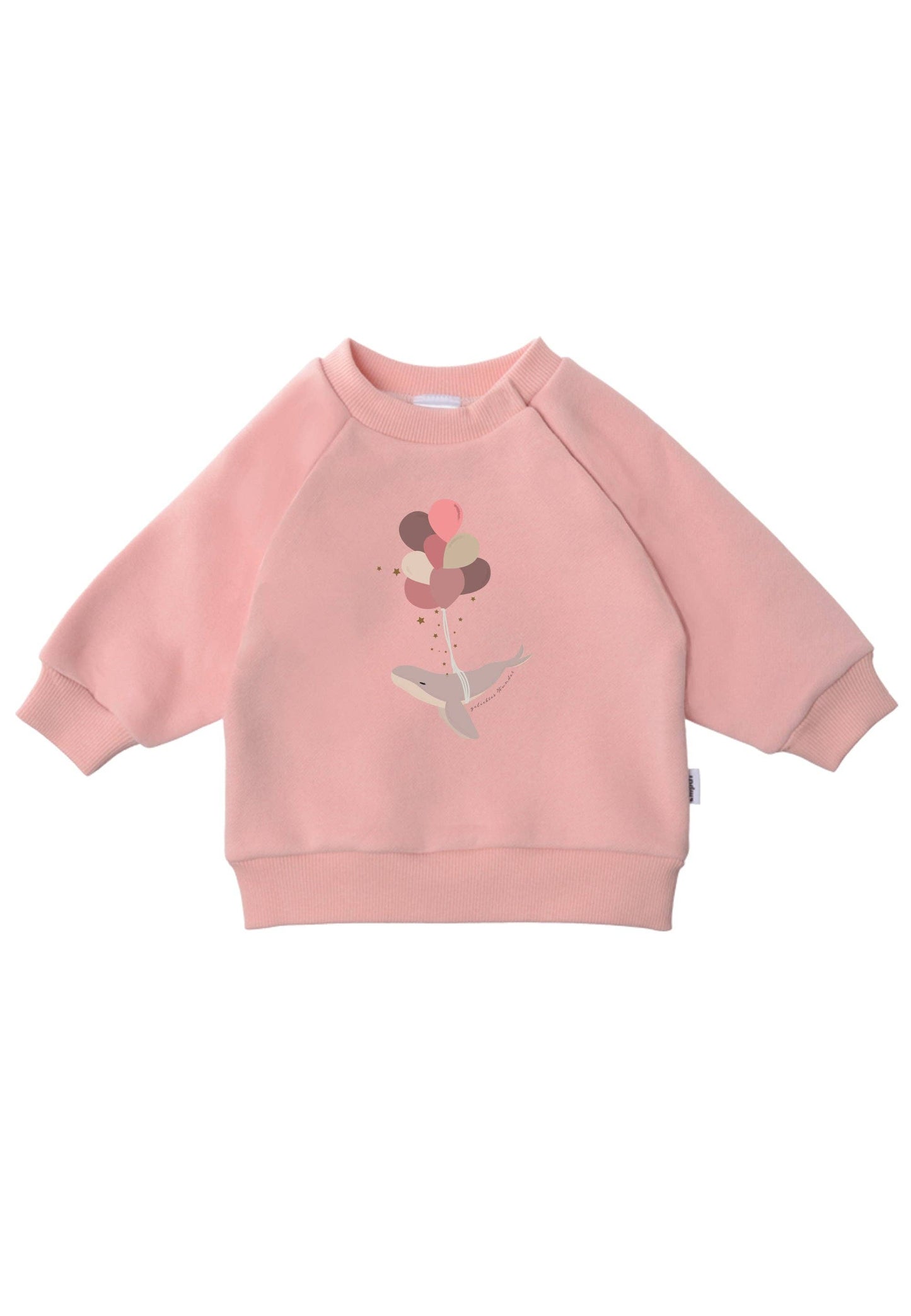 Sweatshirt in dusty pink "Wal"