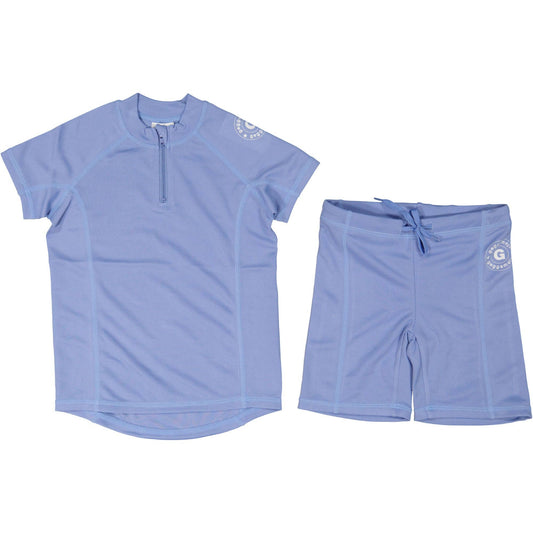 UV-Set mit Kurzarmshirt und Shorts