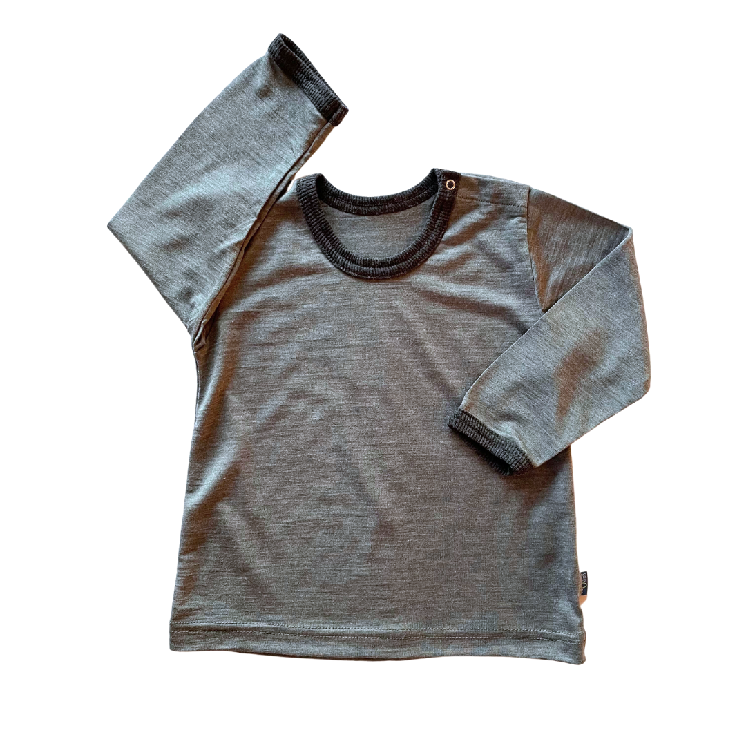 Shirt - Merinowolle & Seide
